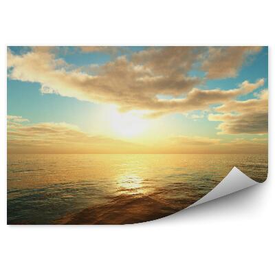 Modern fotótapéta Tengeri felhők tengeri naplemente