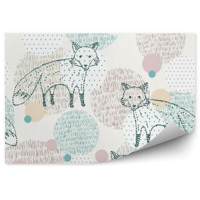 Fotótapéta Színes róka