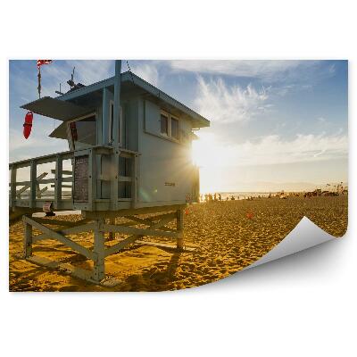 Modern fotótapéta Tengerparti nap nyári homokos víz usa