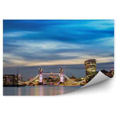 Poszter tapéta épületek felhőkarcolók ég felhők London