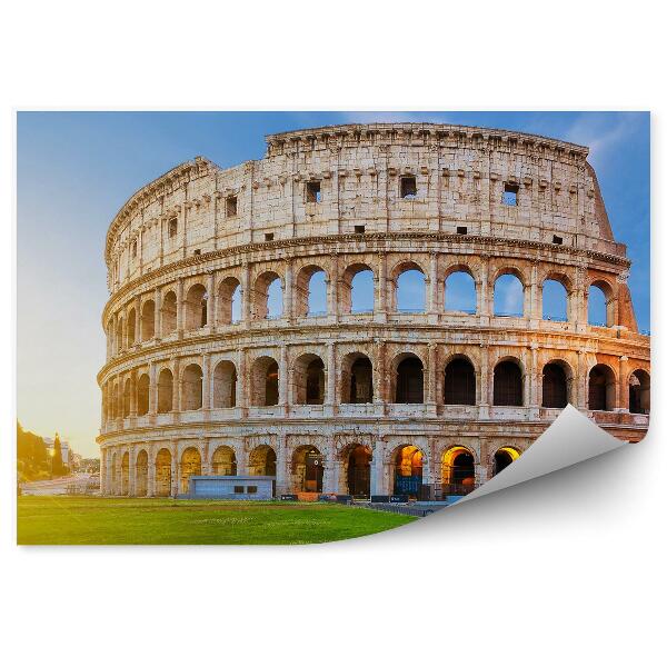 Fotótapéta Nyári hajnali táj Colosseum