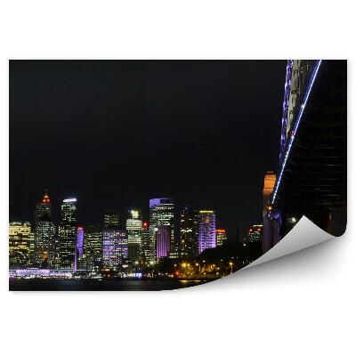 Fotótapéta felhőkarcolók port jackson fények értékelése sydney