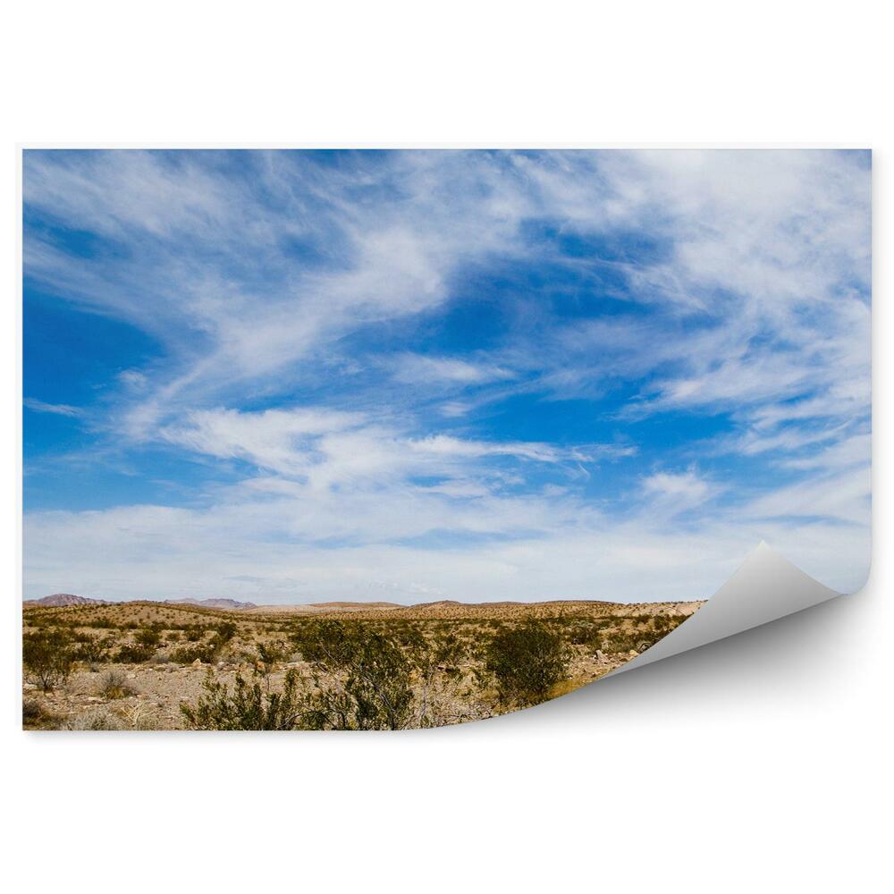 Modern fotótapéta Sziklák növények ég felhők sziklák