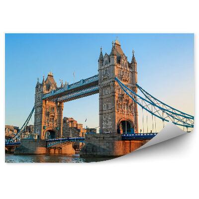 Fotótapéta Kék ég víz híd angol torony híd