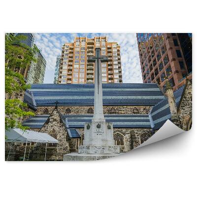 Fotótapéta Egyházi város épületeinek építészete