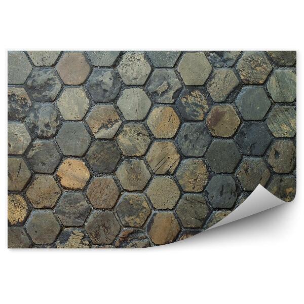 Fotótapéta Hatszög geometriai csempe minta