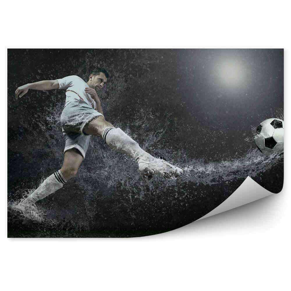 Fotótapéta Rúgd a labdákat vízcseppekkel