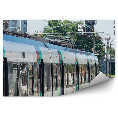 Fotótapéta Személyszállító vonat féklámpa