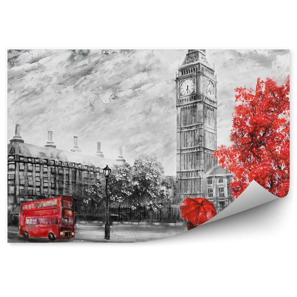 Poszter tapéta márvány boltív épületek fák london