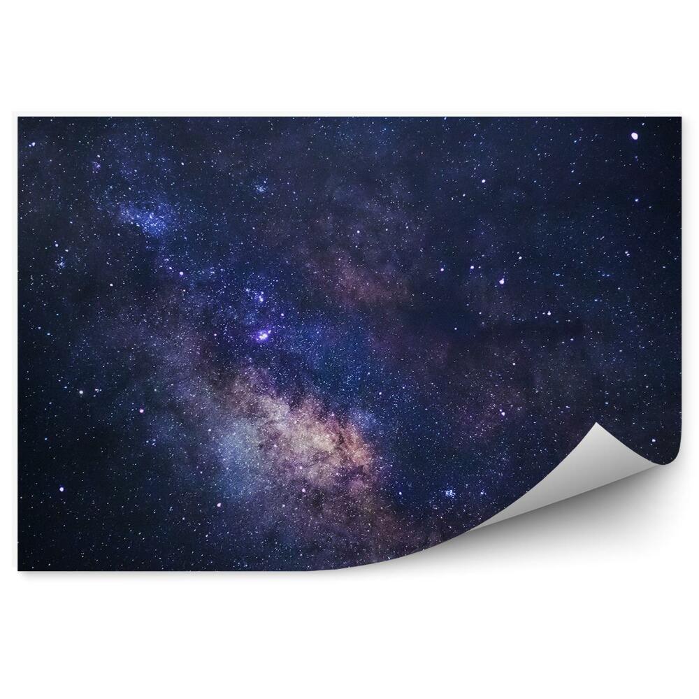 Öntapadó fotótapéta Tejút csillagok űrgalaxis égbolt