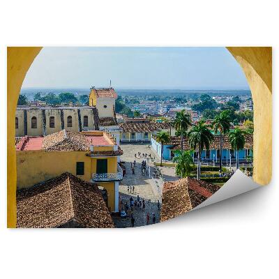 Fotótapéta Kilátás a kőablakból Trinidad felé