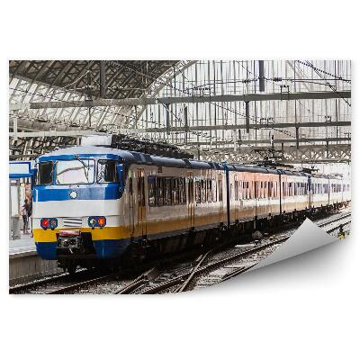 Fotótapéta Amszterdam központi pályaudvara