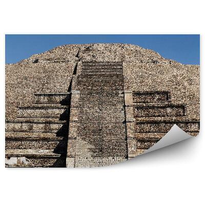 Fotótapéta Ókori építészet magas lépcsők