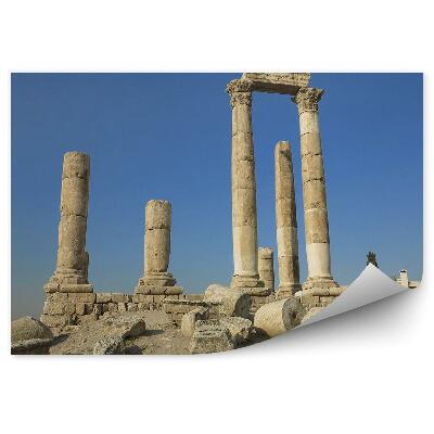 Fotótapéta Jordán oszlop város romjai