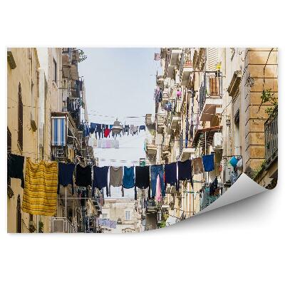 Fotótapéta régi város Nápoly Olaszország mosoda