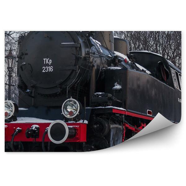 Fotótapéta Egy régi mozdony a wieliczkai sóbányában