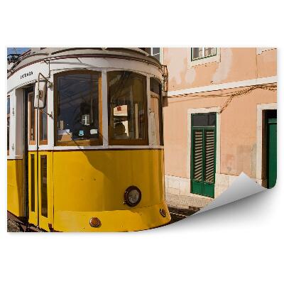 Fotótapéta Történelmi villamos Lisszabonban