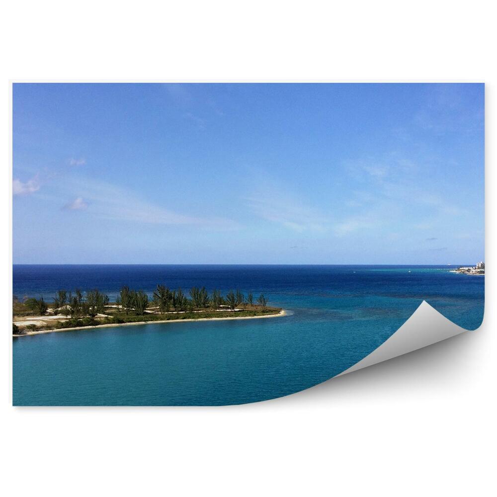 Öntapadós fotótapéta öböl szigetek növény horizont