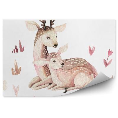 Poszter tapéta Szarvas anyjával, állatokat festett