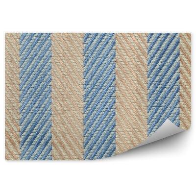 Fotótapéta Absztrakt szövet minta függőleges átlós csíkok