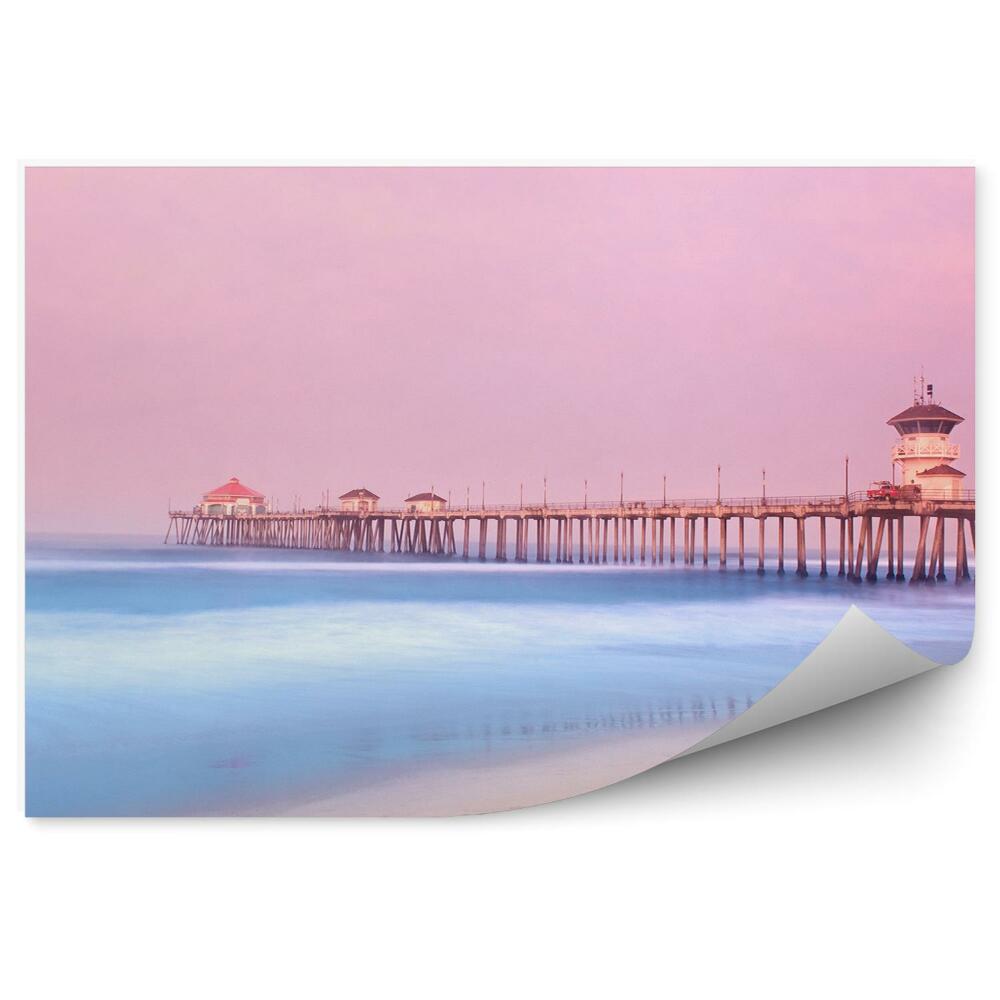 Fotótapéta Beton móló a tengerparton