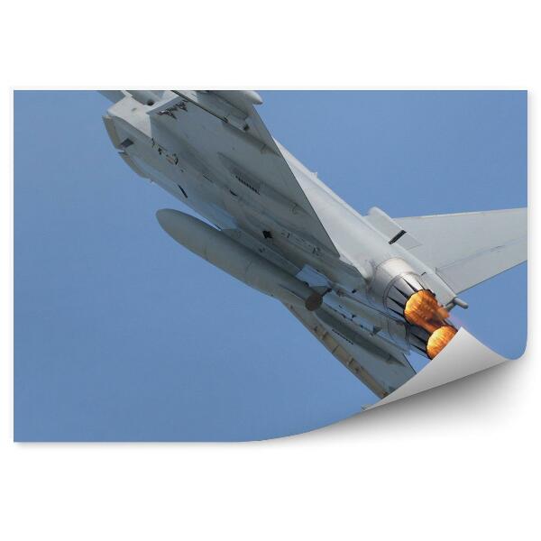 Fotó poszter tapéta Többcélú vadászgép utánégetővel
