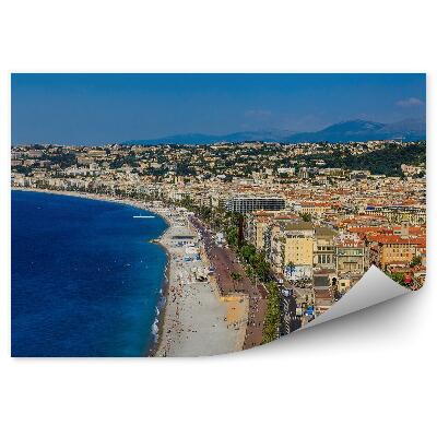 Poszter tapéta Város tengerpart tenger turisták nyár