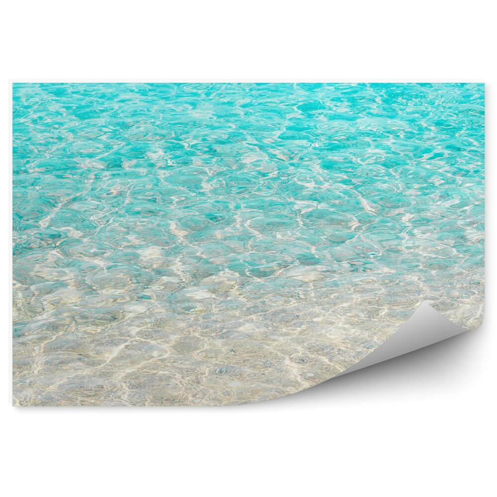 Öntapadó fotótapéta Átlátszó tengervíz