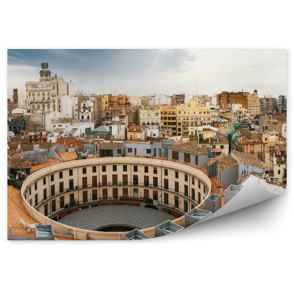 Öntapadós fotótapéta falra Valencia óváros épületek felhők ég zurich Svájc