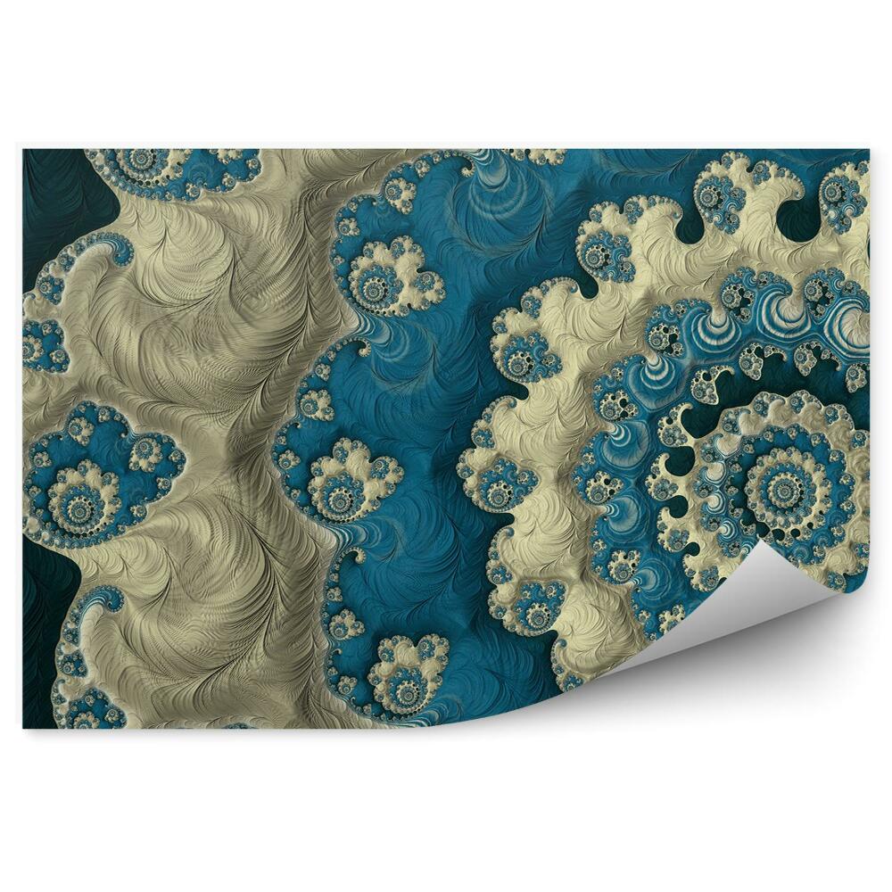 Poszter tapéta Korall tenger absztrakció