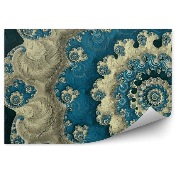 Poszter tapéta Korall tenger absztrakció