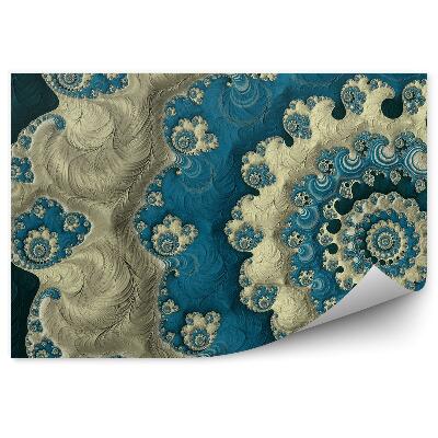 Poszter tapéta Korall tenger absztrakció