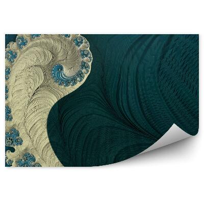 Poszter tapéta Víz korall zátony absztrakt