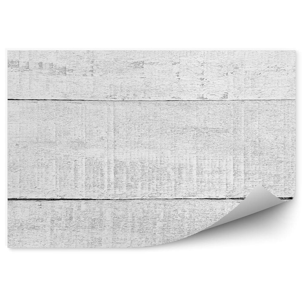 Fotótapéta Fehér fa táblák