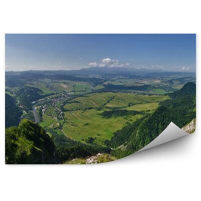 Öntapadós fotótapéta Pieniny hegyi panoráma