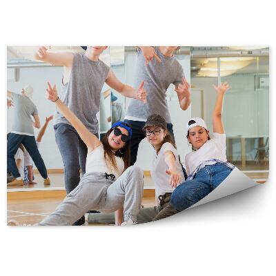 Fotótapéta Tinédzserek hip-hop táncosai