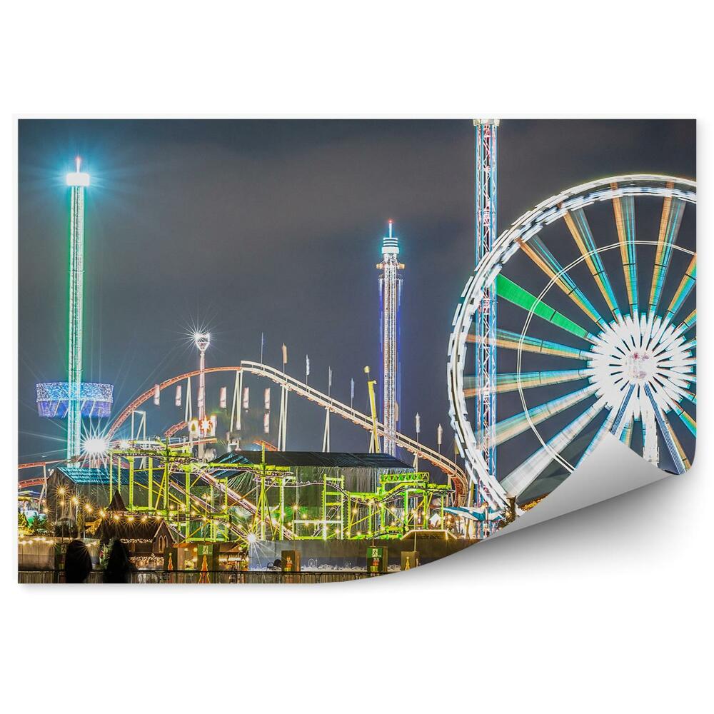 Poszter tapéta Temze, csónakok, Big Ben, híd, kilátó, felhők, fák, London