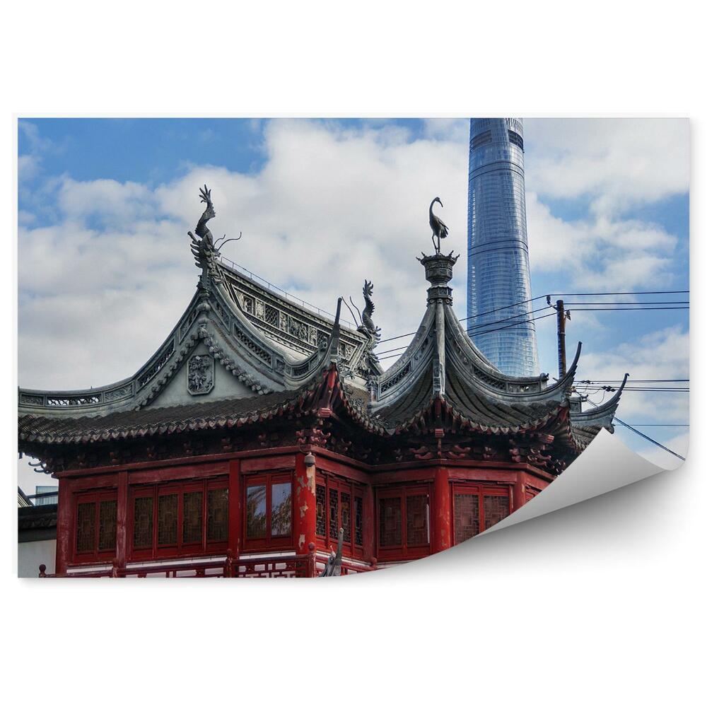 Modern fotótapéta Yuyuan kert sanghaji természet