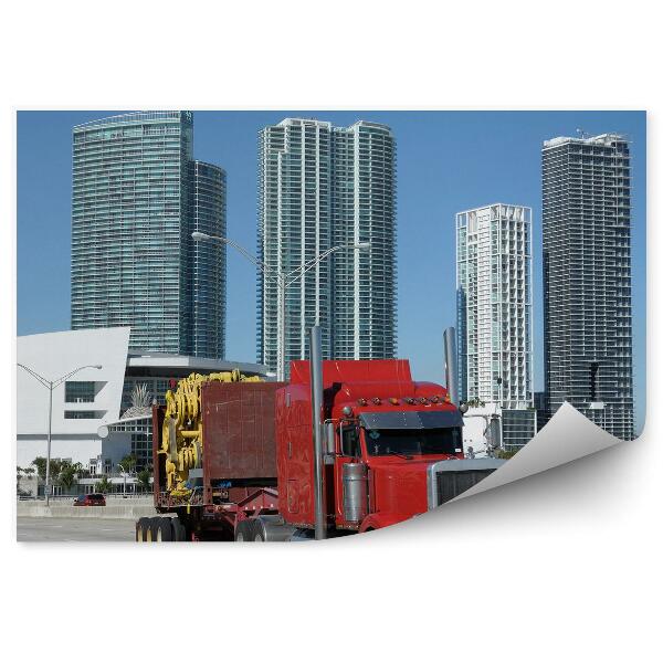 Fotótapéta Amerikai teherautó