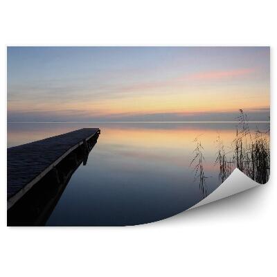 Modern fotótapéta Hínár tó mólója