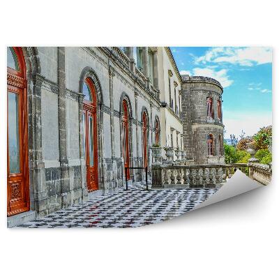 Fali poszter tapéta Hill vár terasz természet mexikó