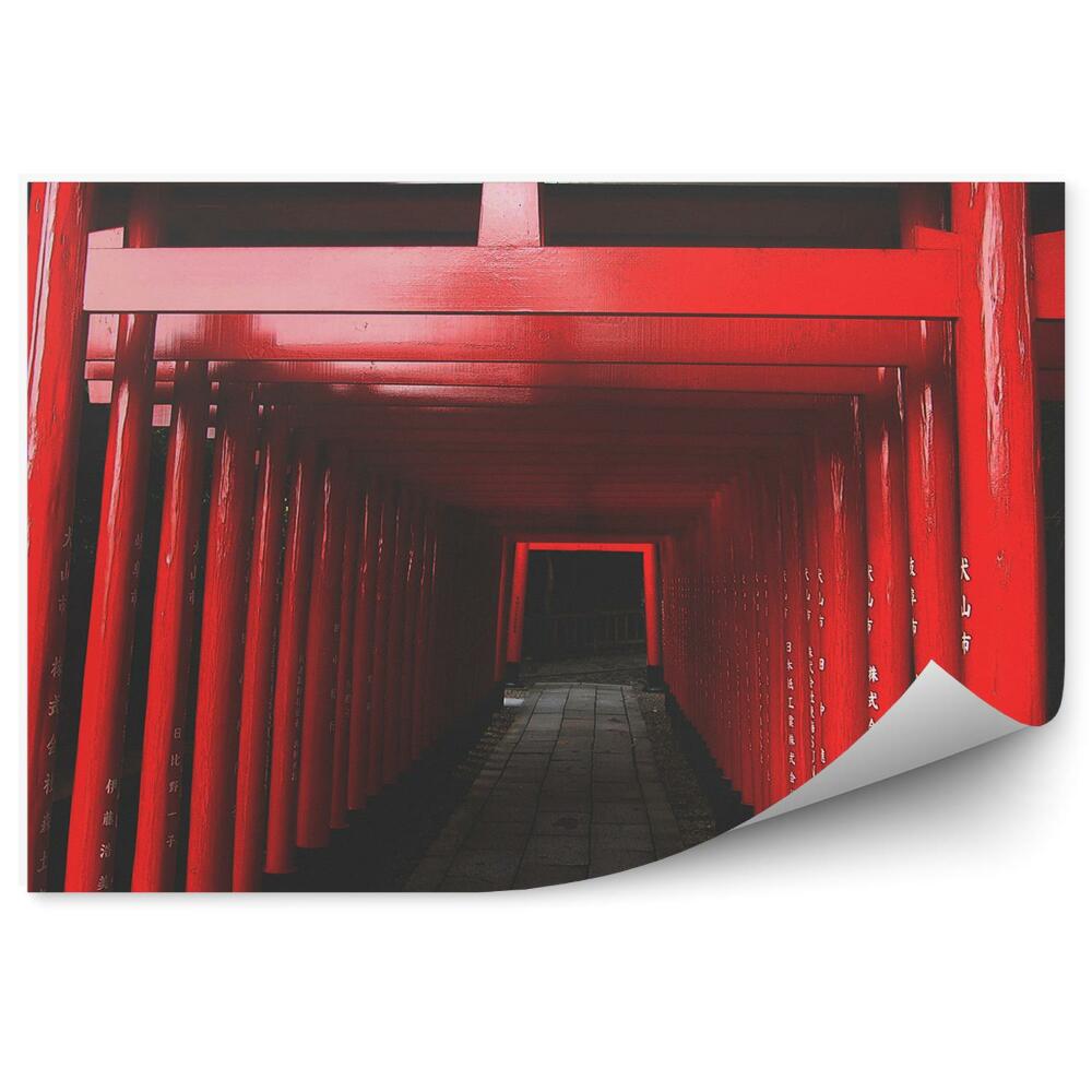 Fotótapéta A Nagoya Japán kultúra kapuinak folyosója