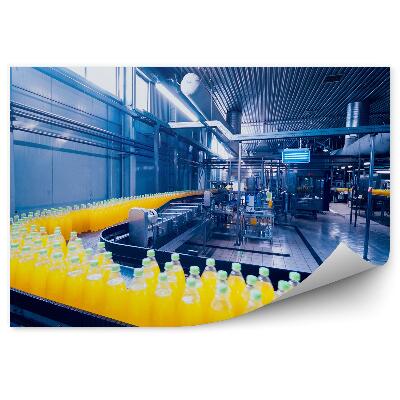 Fotótapéta Italmozgató szalag a gyárban