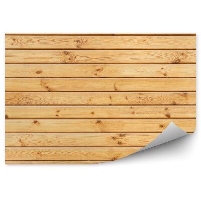 Fotótapéta Vízszintes csíkos fa deszka absztrakt minta