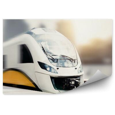 Fotótapéta Vonatperon sebességű utazás