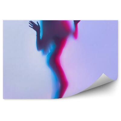 Kép tapéta Szexi lány modell színek test tánc