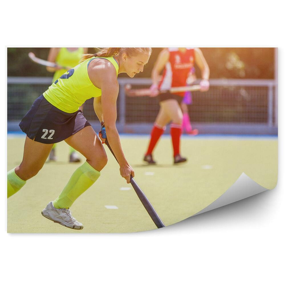 Fotótapéta Női hoki