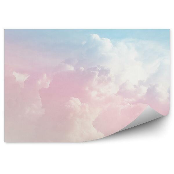 Öntapadós fotótapéta pasztell színek felhők ég