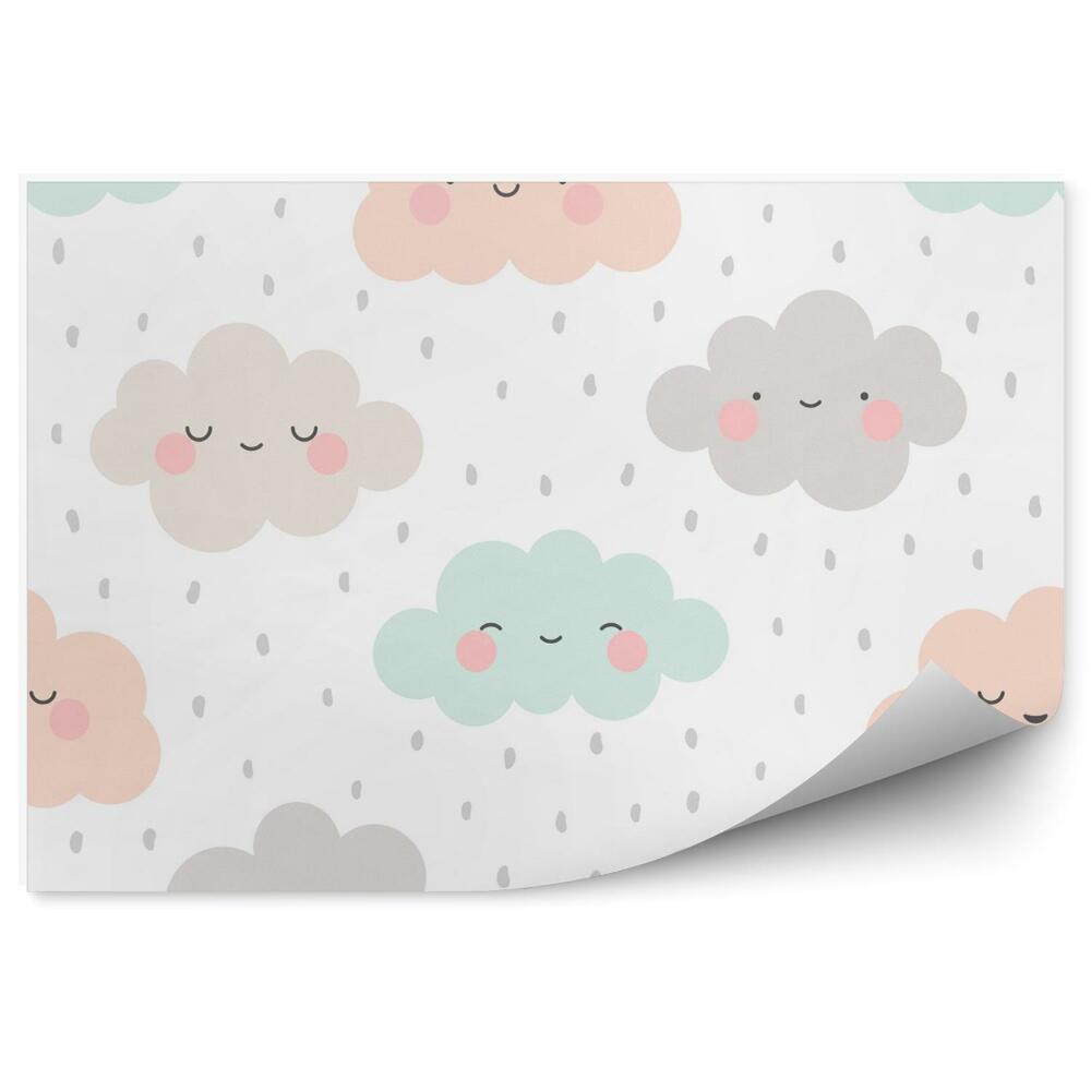 Poszter tapéta Színes felhők