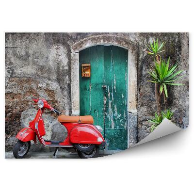 Fotótapéta Piros robogó